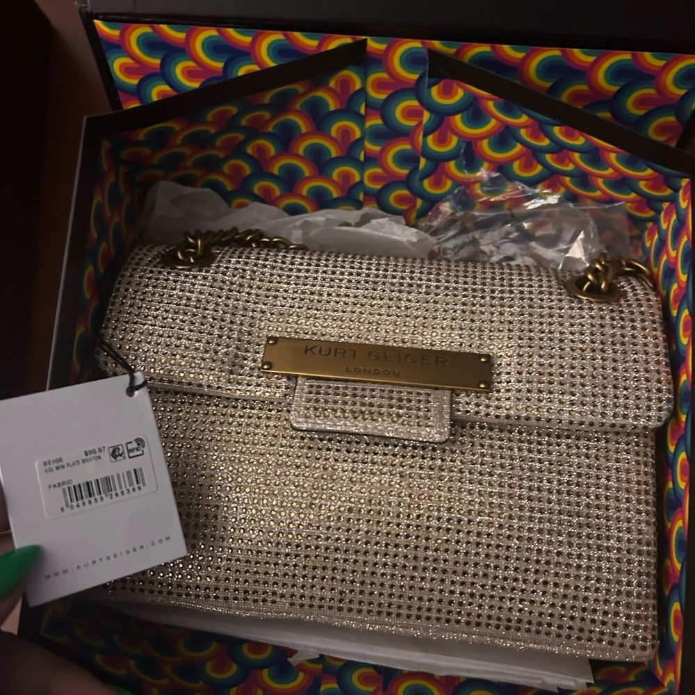 Kurt Geiger Gold Women's Bag
